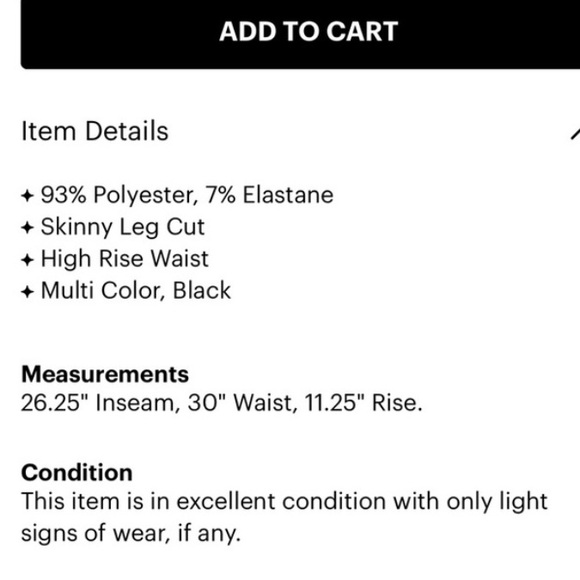 Topshop Thick Leggings/Pants with Design - Picture 8 of 8